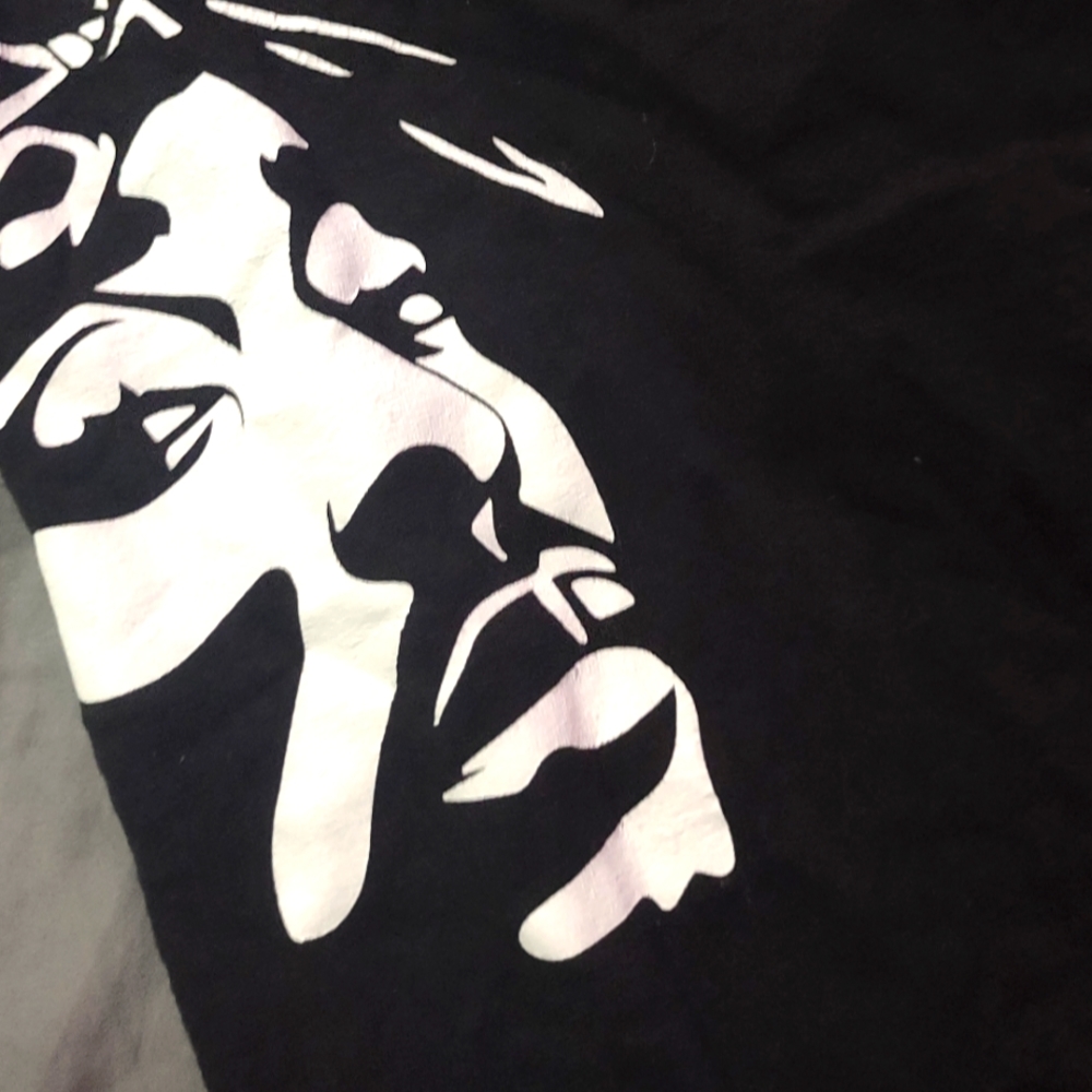 T-shirt printed